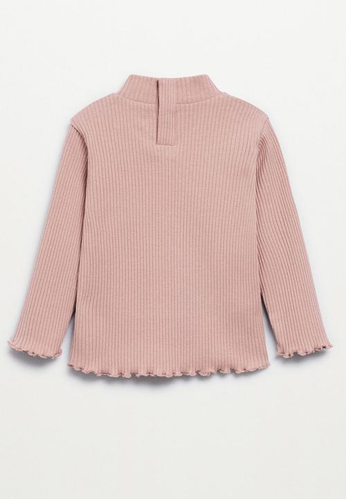 MANGO - T-shirt canelle - pink