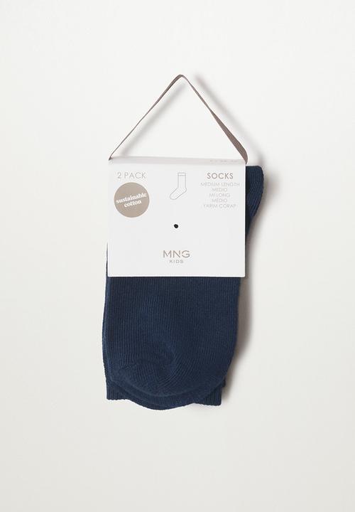 MANGO - Socks uni - navy