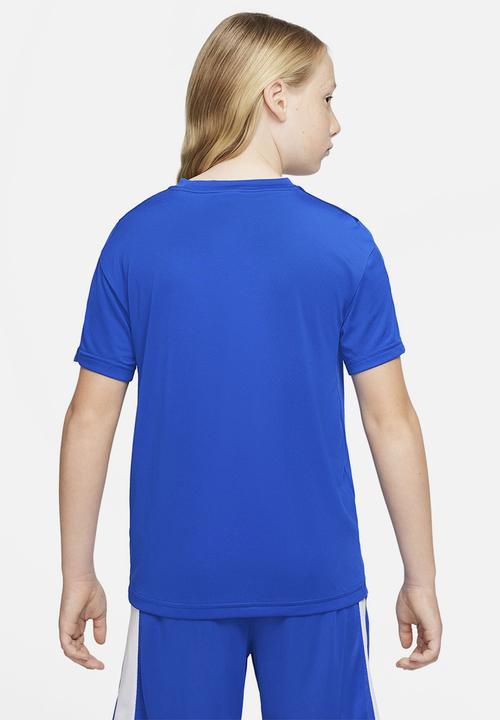 Nike - B nk df hbr short sleeve top - blue