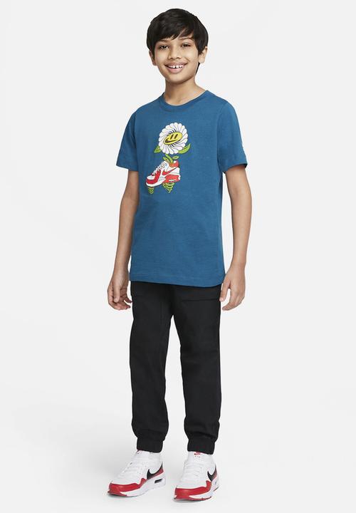 Nike - U nsw tee nike air flower - blue