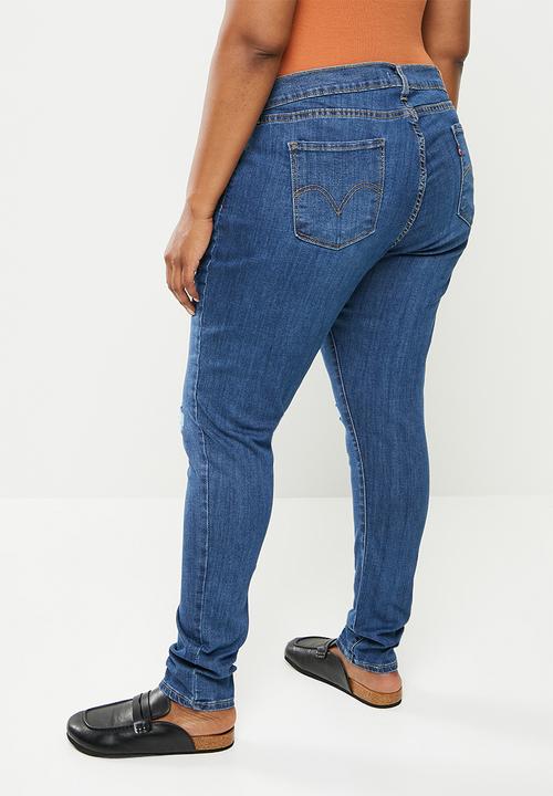 Levi’s® - Curvy skinny quebec cage sa - blue 