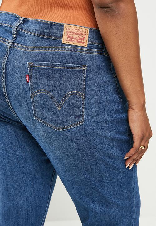 Levi’s® - Curvy skinny quebec cage sa - blue 