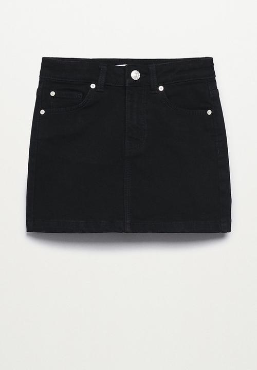 MANGO - Skirt sue - black