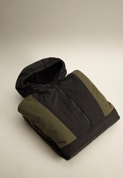 MANGO - Anorak tommy - beige