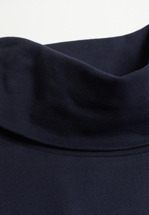MANGO - T-shirt turbo - white/navy/black