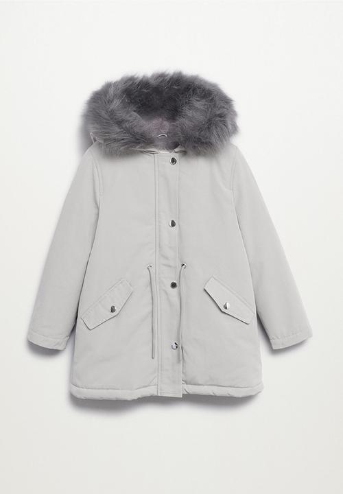 MANGO - Coat mila - grey