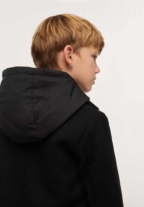 MANGO - Coat adam - black