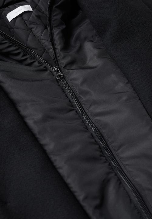 MANGO - Coat adam - black