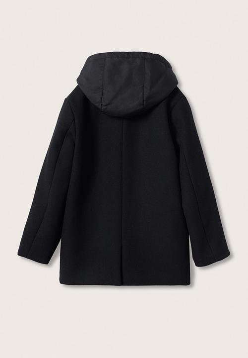 MANGO - Coat adam - black
