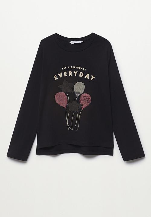 MANGO - Blouse lolly - black