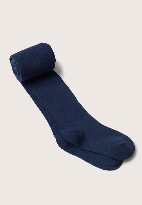 MANGO - Stockings leoliso - navy