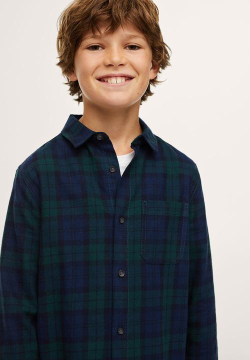 MANGO - Shirt lenny - dark green
