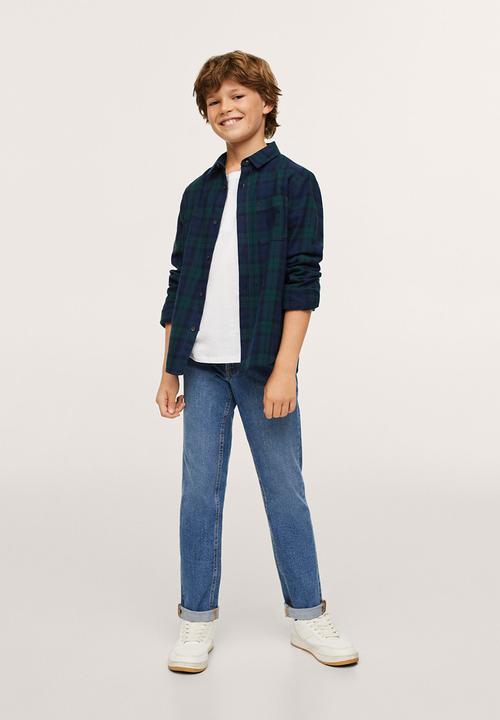 MANGO - Shirt lenny - dark green