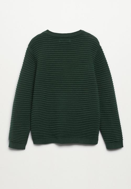 MANGO - Sweater otto - green