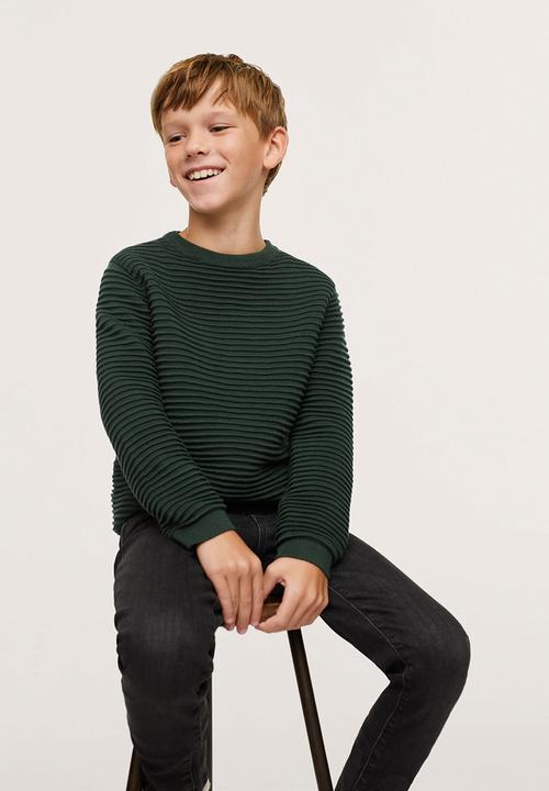 MANGO - Sweater otto - green