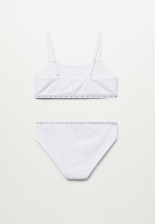MANGO - Underwear set start - white