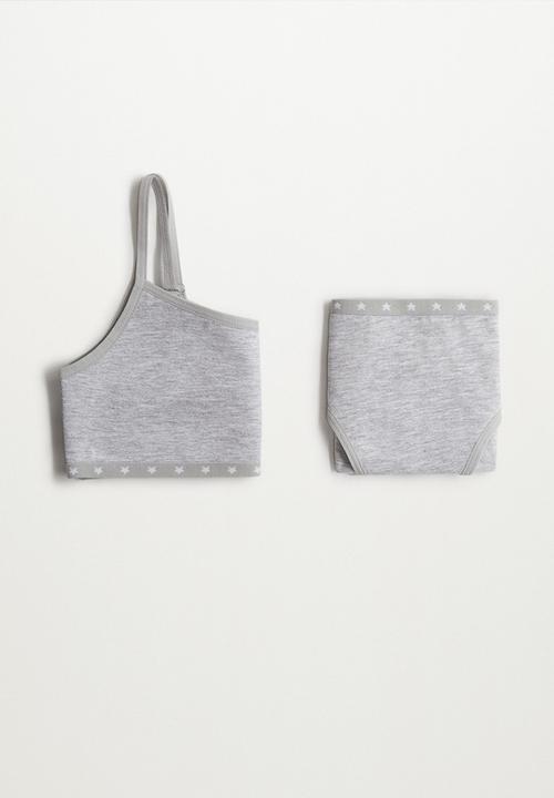 MANGO - Underwear set start - grey