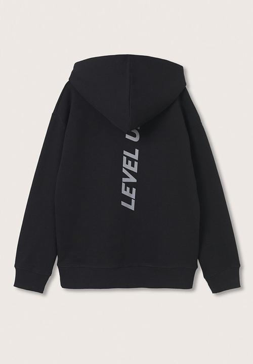 MANGO - Sweatshirt gamer - black