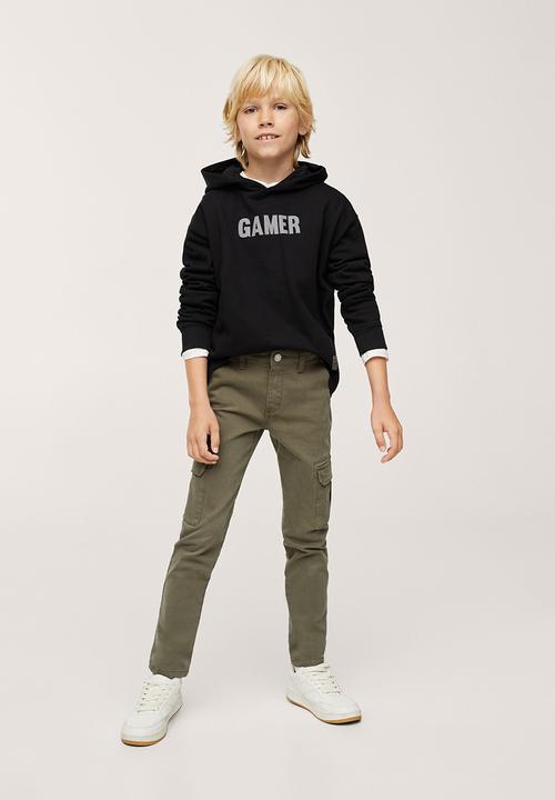 MANGO - Sweatshirt gamer - black