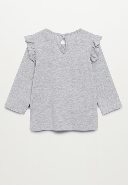 MANGO - T-shirt italyp - pink