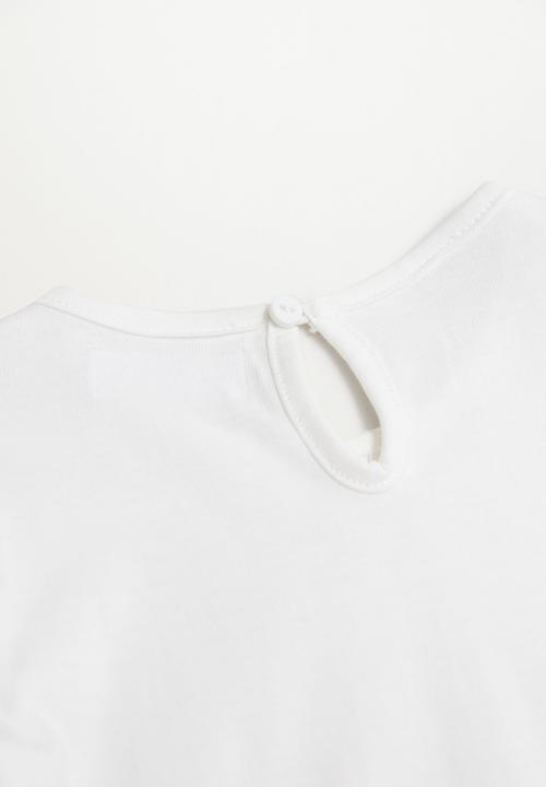 MANGO - T-shirt italyp - pink
