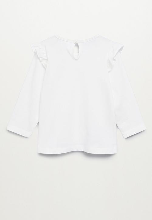 MANGO - T-shirt italyp - pink