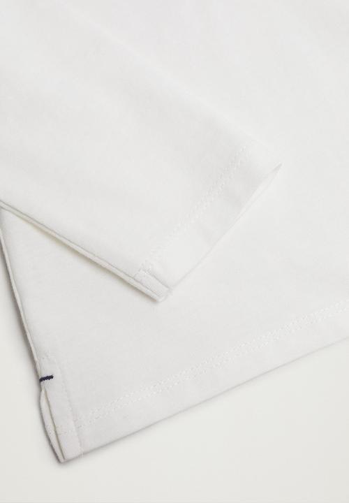 MANGO - T-shirt pani1 - natural