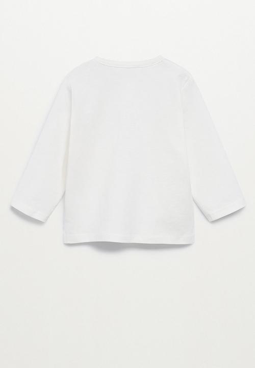 MANGO - T-shirt pani1 - natural