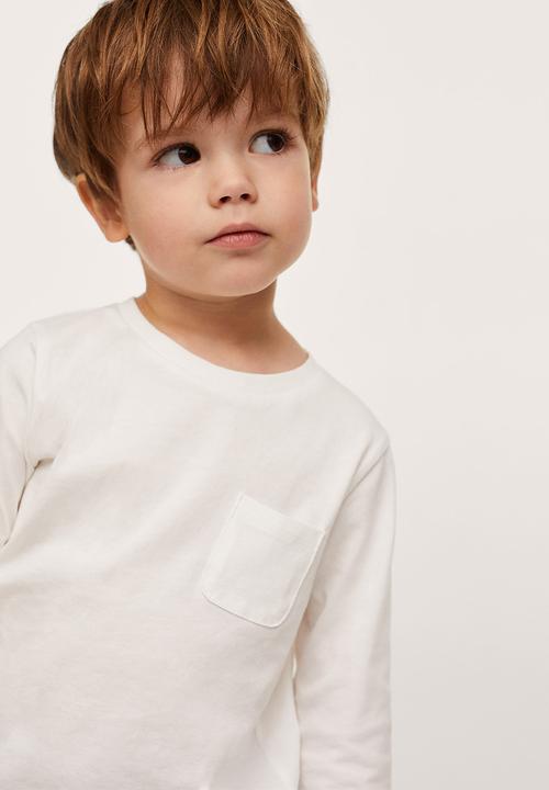 MANGO - T-shirt marcos1 - white 