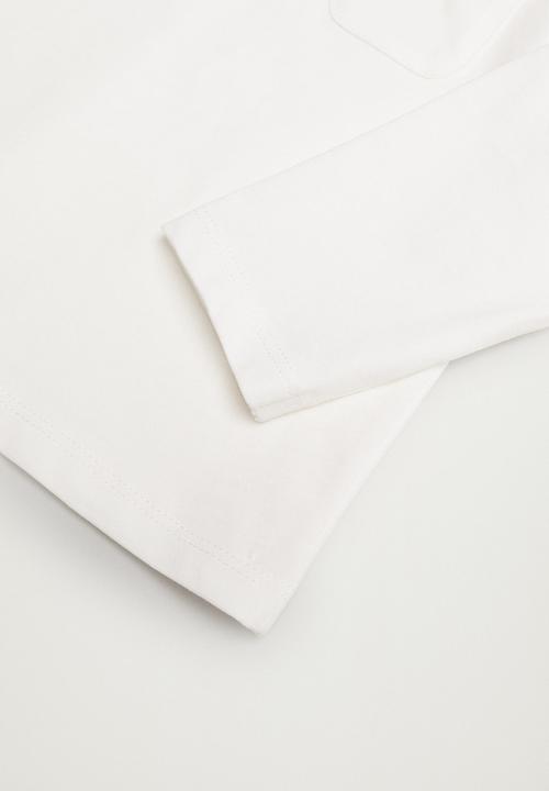 MANGO - T-shirt marcos1 - white 
