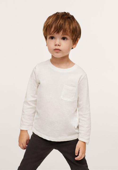 MANGO - T-shirt marcos1 - white 