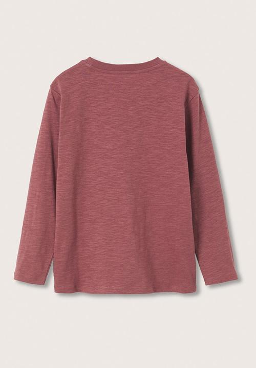MANGO - T-shirt helmet - burnt orange
