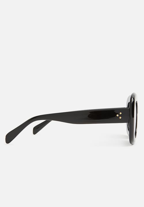 Superbalist - Brianna oval sunglasses - black