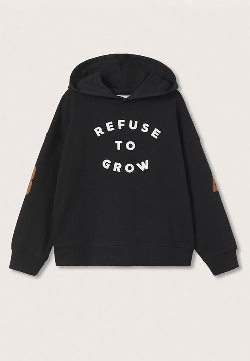 MANGO - Sweatshirt grow - black