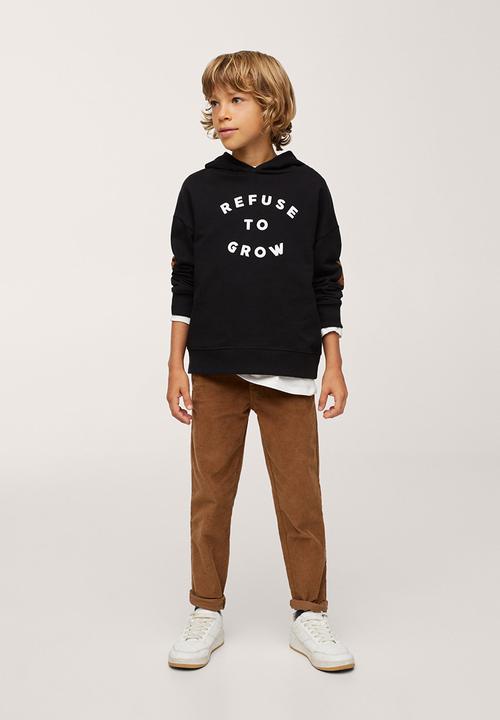 MANGO - Sweatshirt grow - black