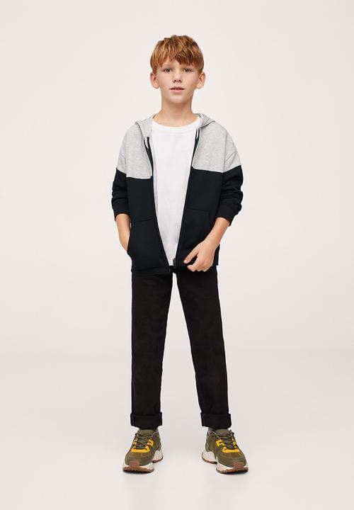 MANGO - Sweatshirt stones - grey