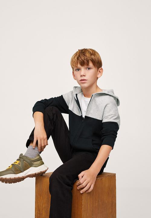 MANGO - Sweatshirt stones - grey