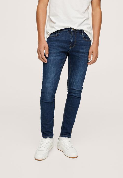 MANGO - Jeans skinny tb - dark blue
