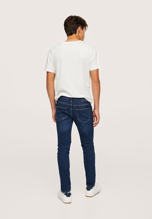 MANGO - Jeans skinny tb - dark blue
