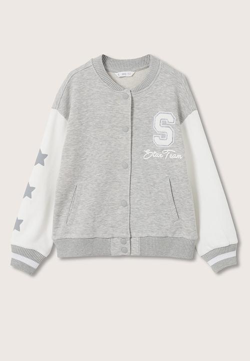 MANGO - Sweatshirt bombi - grey
