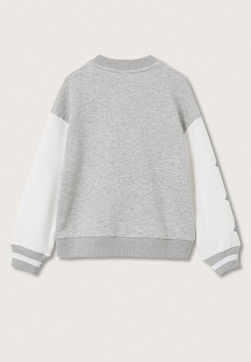 MANGO - Sweatshirt bombi - grey