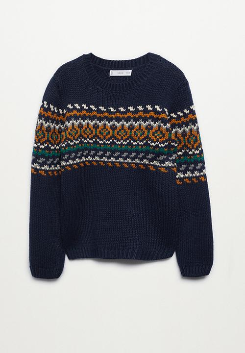 MANGO - Sweater william - navy