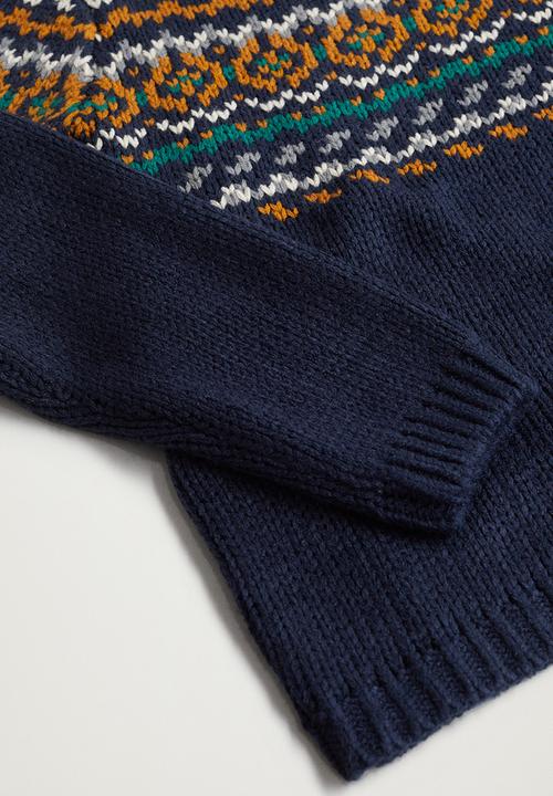 MANGO - Sweater william - navy