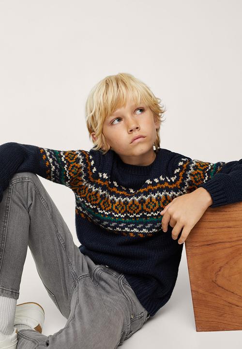 MANGO - Sweater william - navy