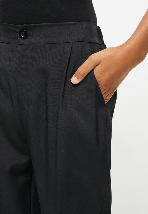 dailyfriday - Straight leg pants - black