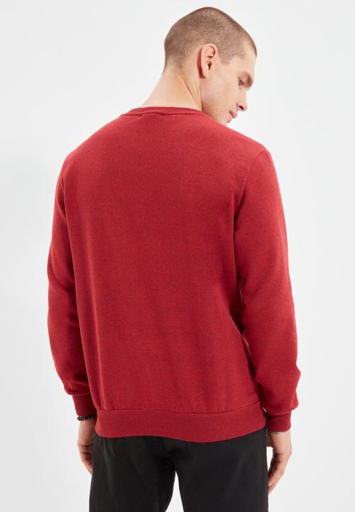 Trendyol - Ted regular fit sweater - burgundy