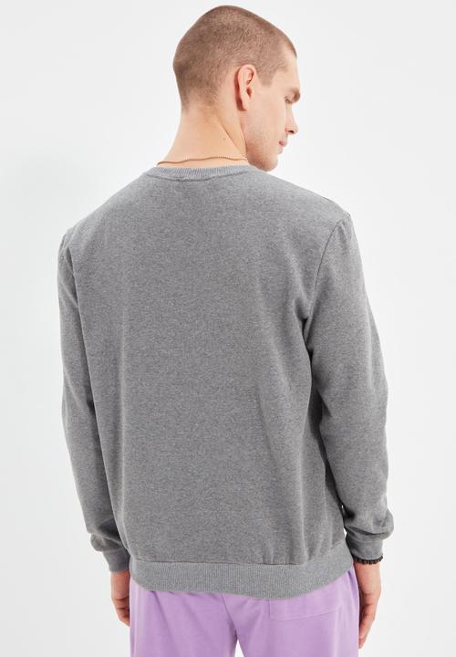 Trendyol - Ted regular fit sweater - anthracite