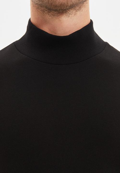 Trendyol - Paul high neck sweater - black
