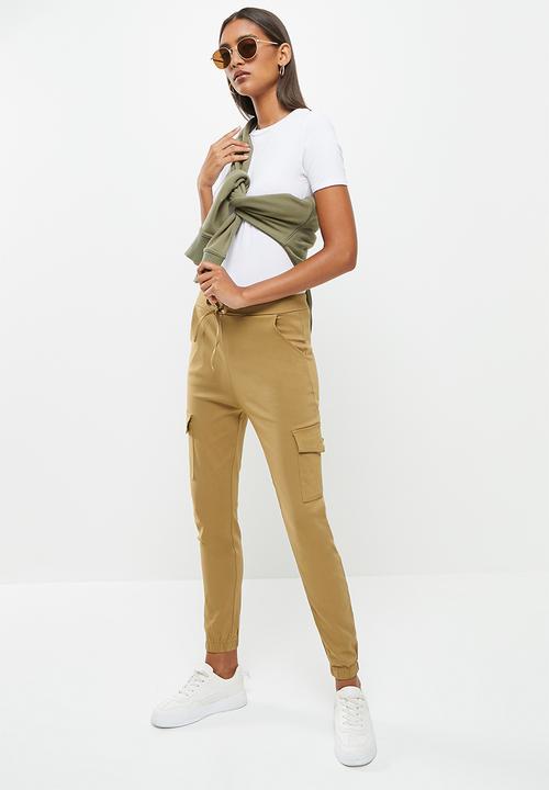 dailyfriday - Cargo joggers - stone