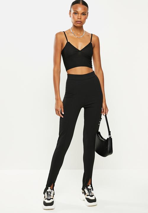 Missguided - Jersey skinny trouser - black